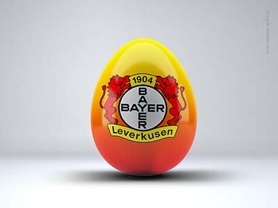 Bayer 04 Leverkusen - Bundesliga - Osterei - Fussball