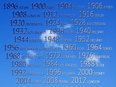 Olympische Spiele 1896-2012