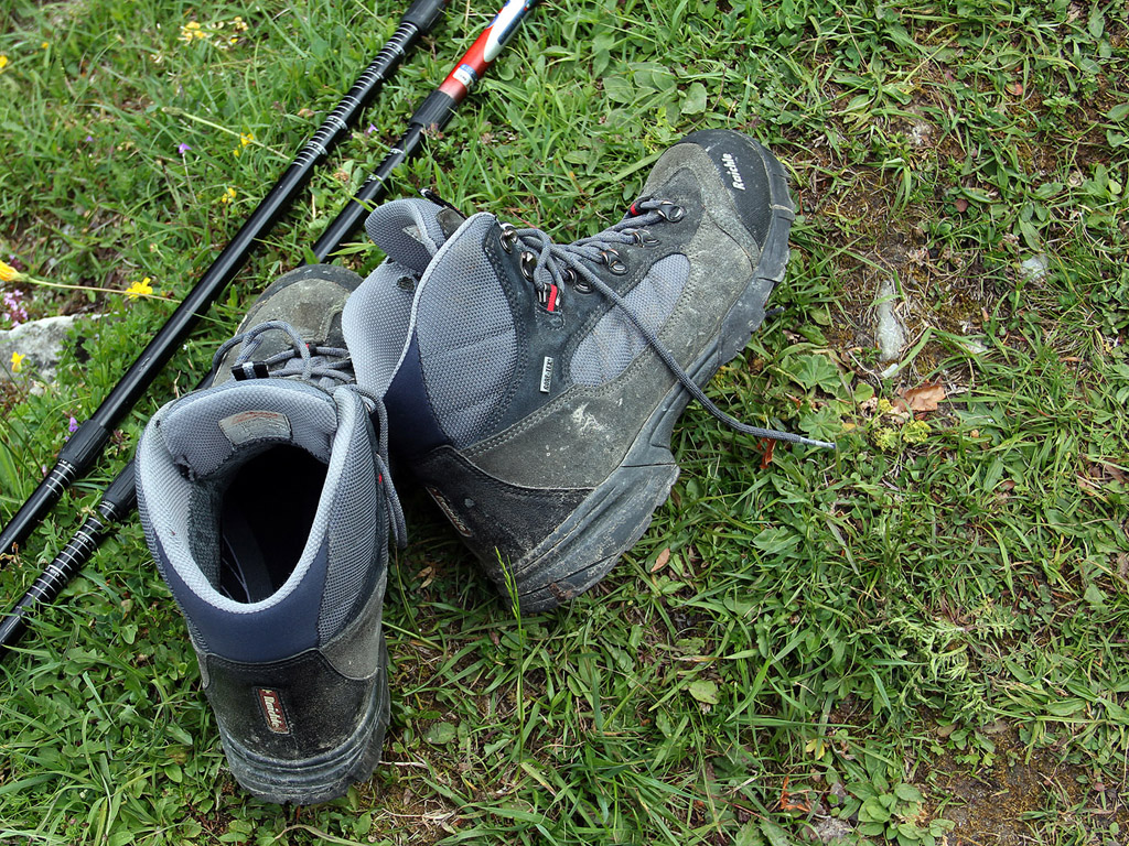 Wanderschuhe - Wandern in den Alpen - Sommer