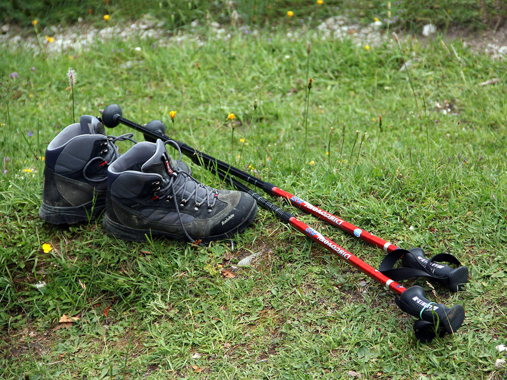 Wanderschuhe - Wandern in den Alpen - Sommer