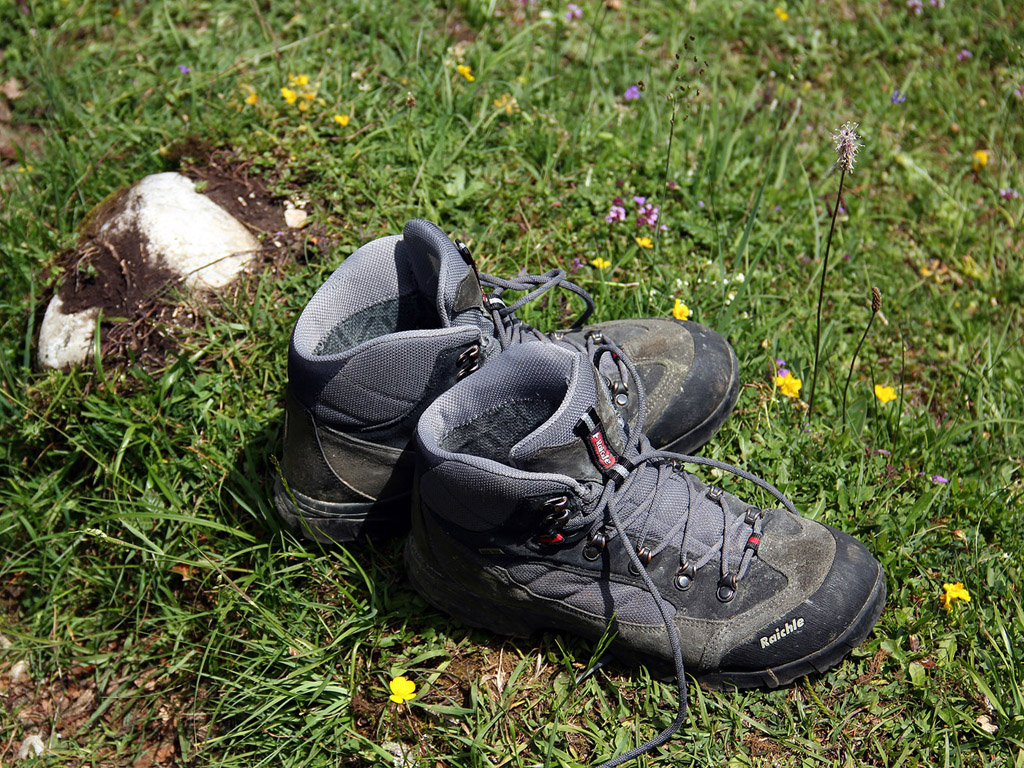 Wanderschuhe - Wandern in den Alpen - Sommer