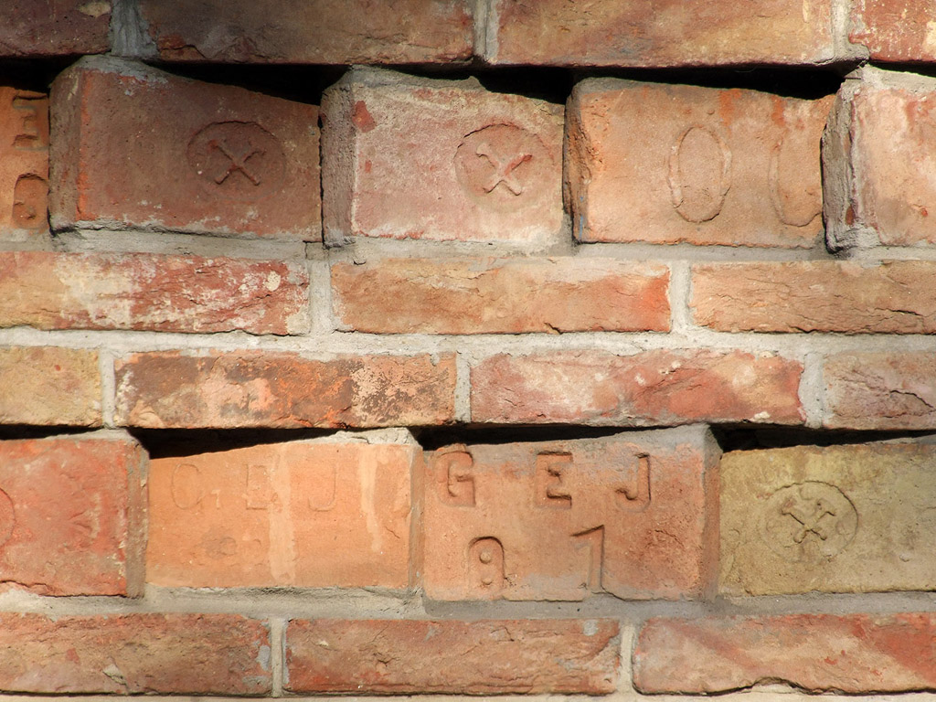 Backstein Mauer - Hintergrundbild kostenlos