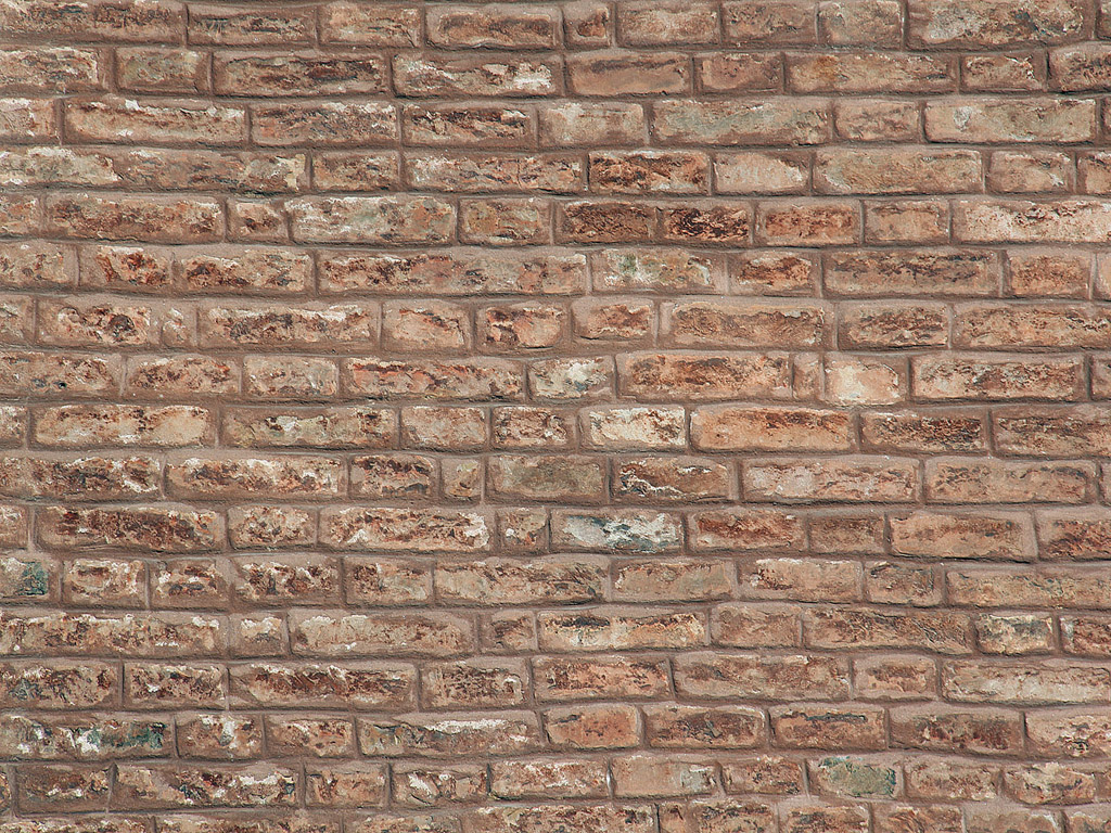Backstein Mauer - Hintergrundbild kostenlos