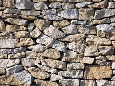 Textur: Steinmauer