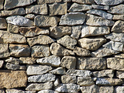 Textur: Steinmauer