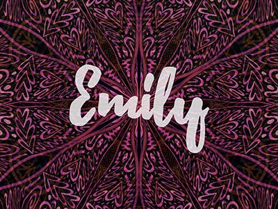 Die beliebtesten Vornamen - Emily
