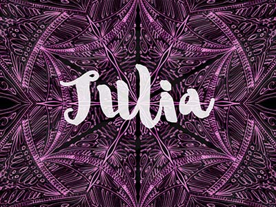 Die beliebtesten Vornamen - Julia