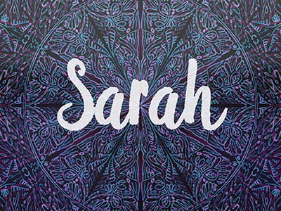 Die beliebtesten Vornamen - Sarah