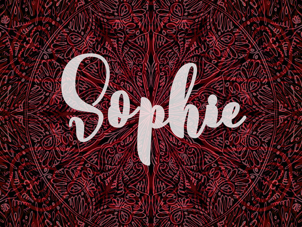 Beliebter Vorname / Mädchen - Sophie