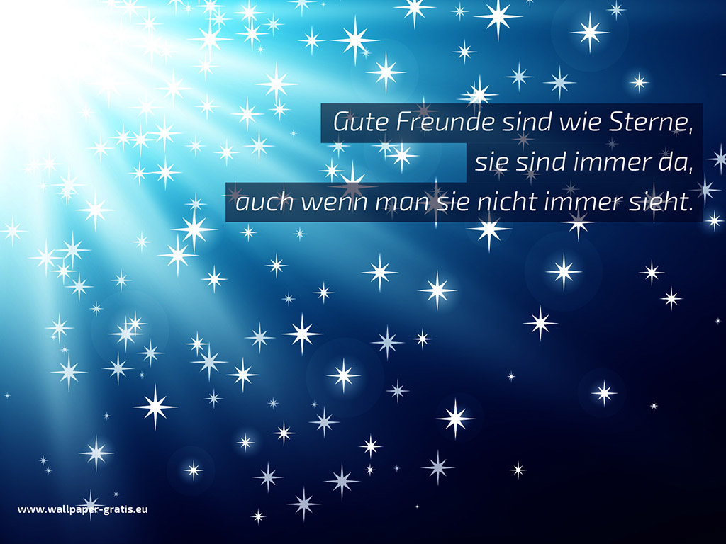 Gute Freunde sind wie Sterne... 001