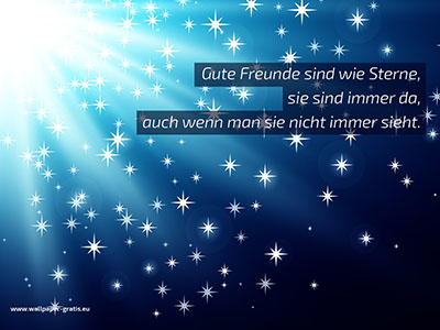 Gute Freunde...