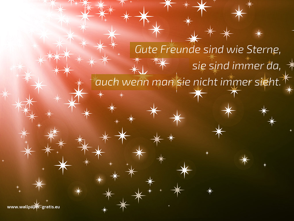 Gute Freunde sind wie Sterne... 004