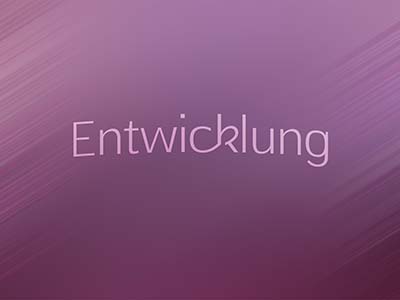 Positives Wort: Entwicklung